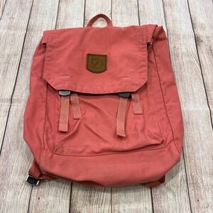Fjallraven Rucksack No. 21 Medium Coral Pink G-1000 Backpack 24205